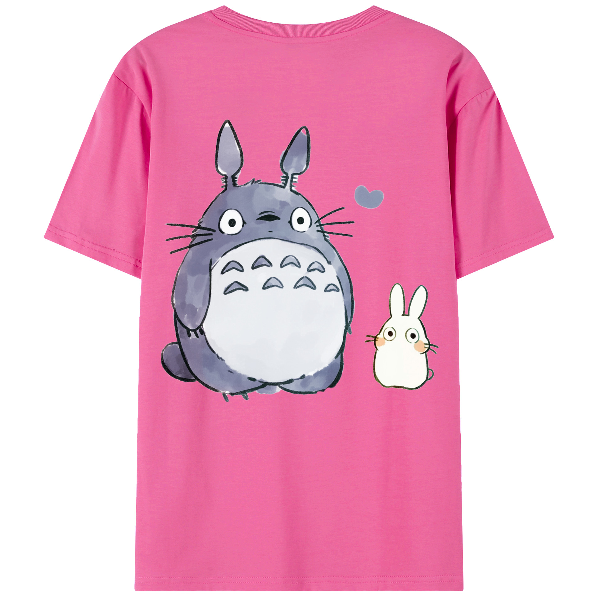 （画像用） となりのトトロ 草壁メイ 草壁サツキ My Neighbor Totoro Satsuki Kusakabe Mei Kusakabe レディース半袖Tシャツ(バックプリント)